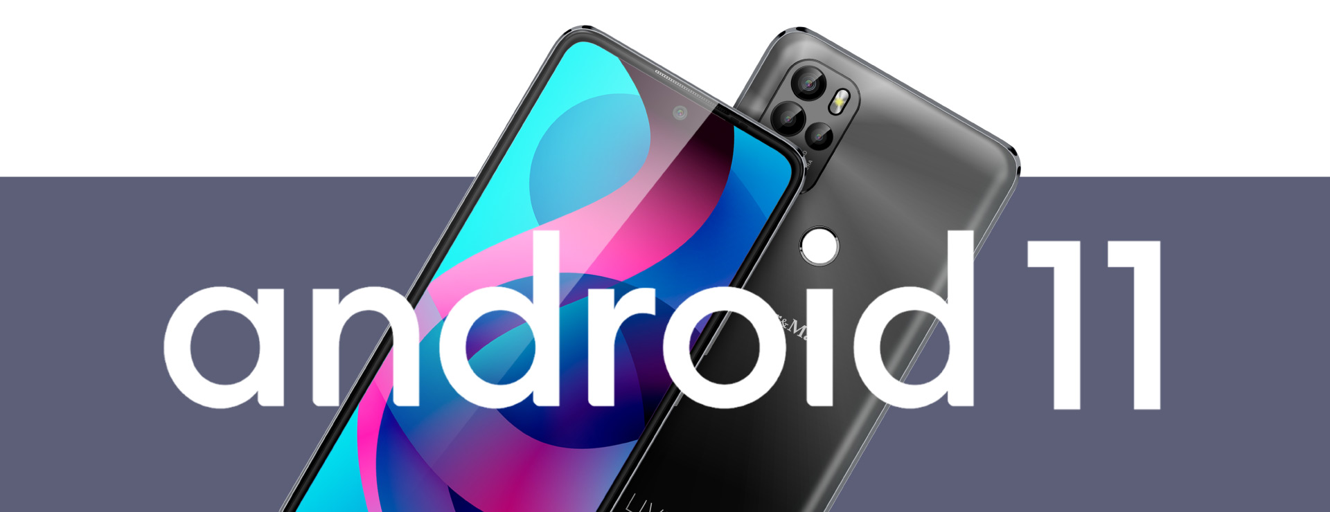 Smartfon z Androidem 11