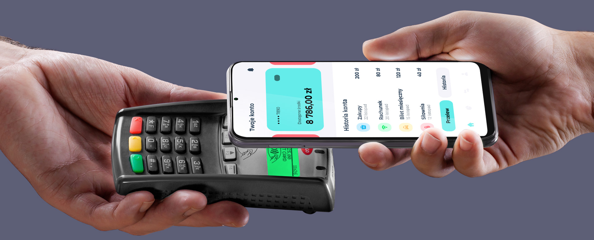 Więcej możliwości Smartfon z NFC