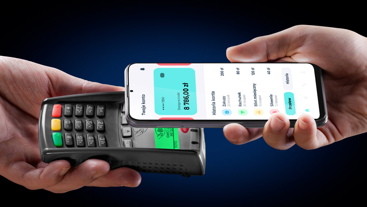 Smartfon z NFC Smartfon z NFC