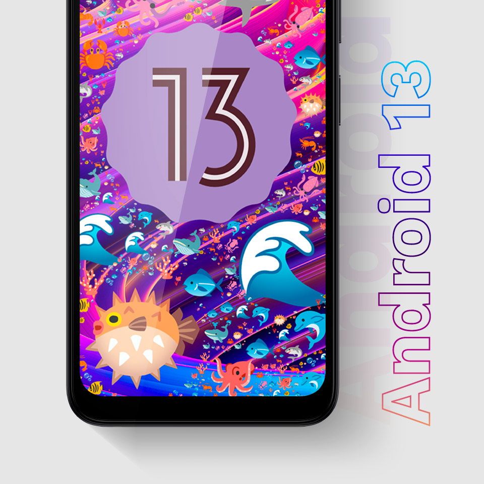 Telefon z Androidem 13