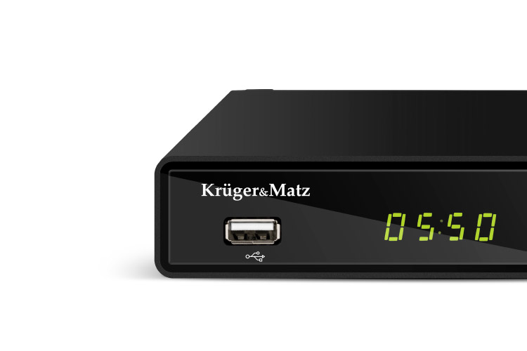 Receptor TDT Full HD DVB-T2 H.265 HEVC - Kruger&Matz