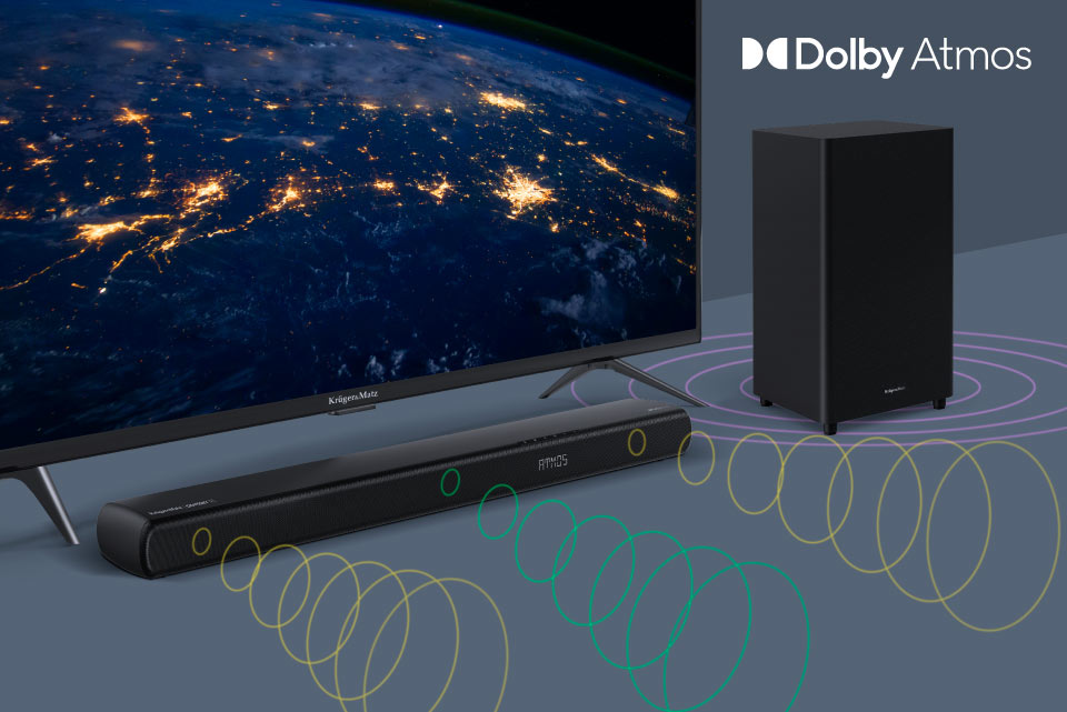 Soundbar z Dolby Atmos