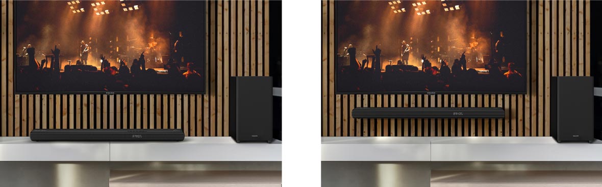 Soundbar do montażu na ścianie