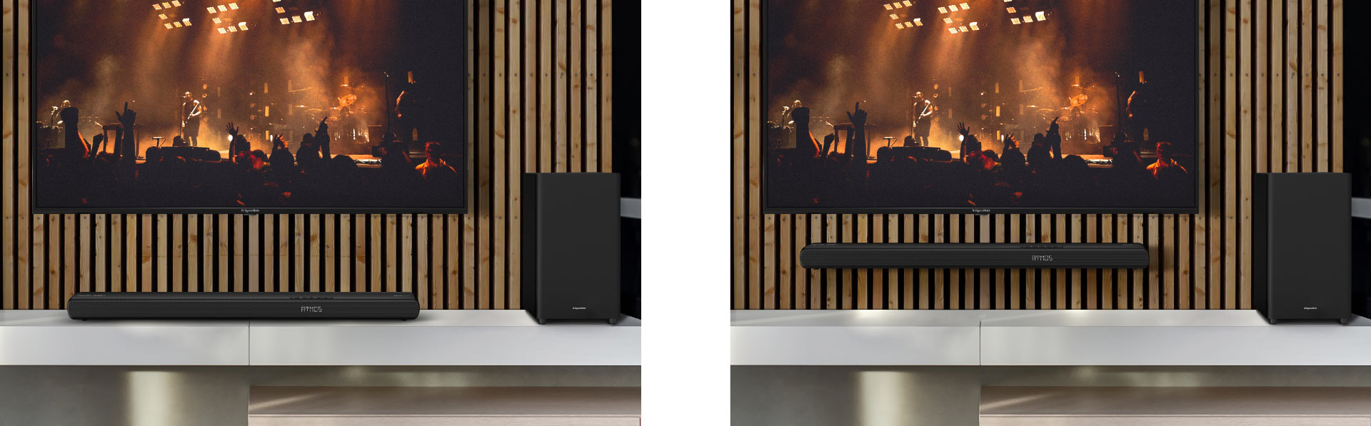 Soundbar do montażu na ścianie Soundbar do montażu na ścianie
