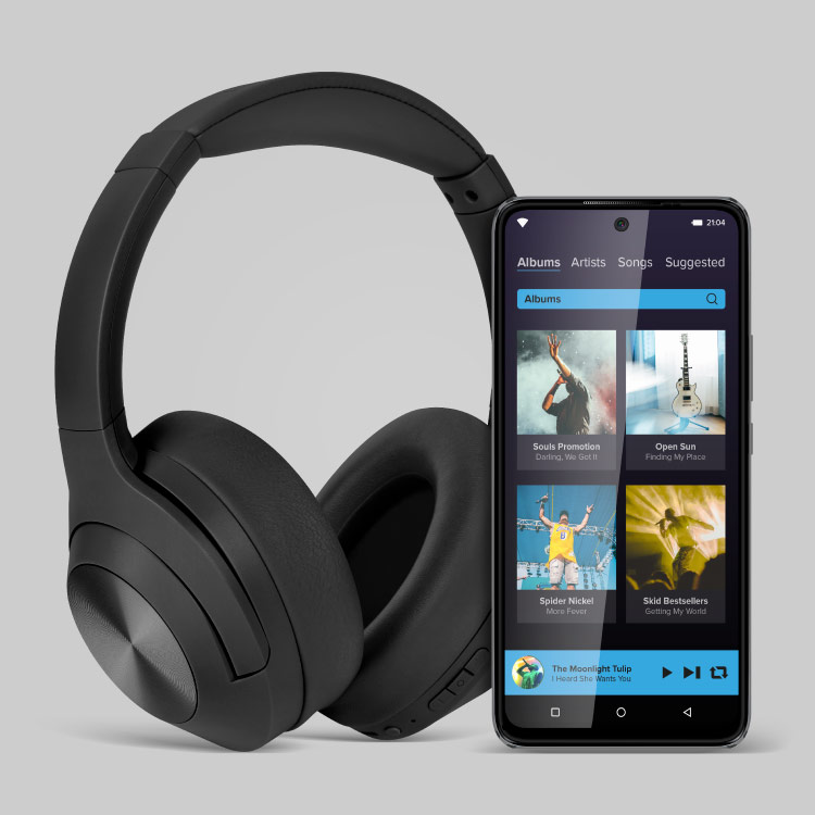 Pełna swoboda Słuchawki Bluetooth