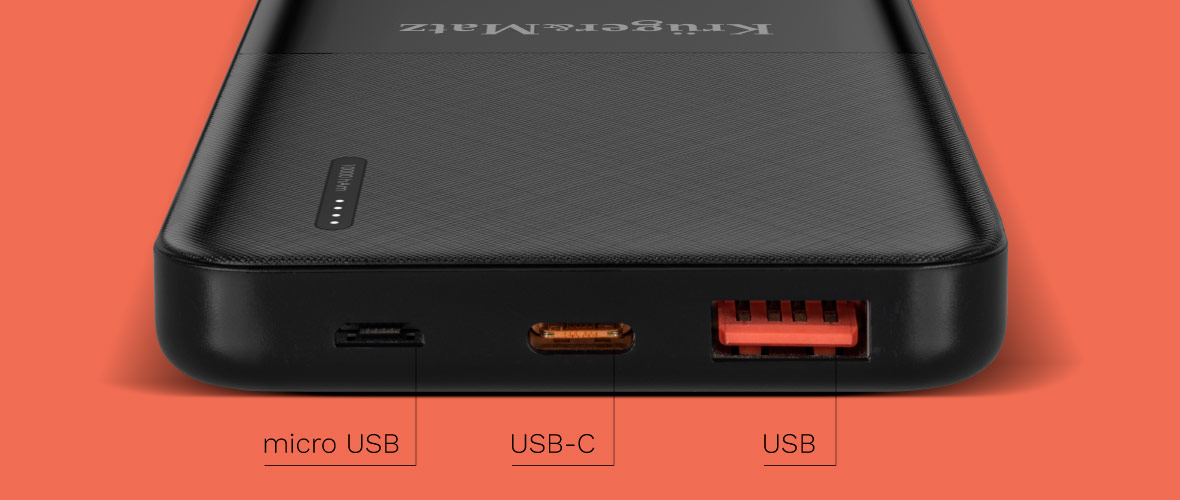 Power bank Kruger&Matz 10 000 mAh Tablet Kruger&Matz z ekranem 10”