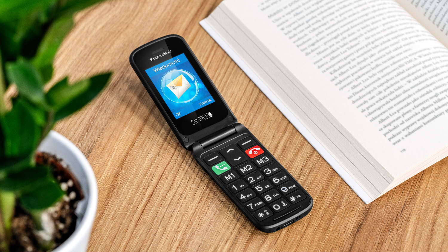 Telefon dla seniora Simple 930 Telefon dla seniora Simple 930