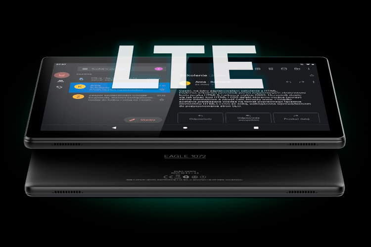 Swoboda komunikacji Tablet z internetem