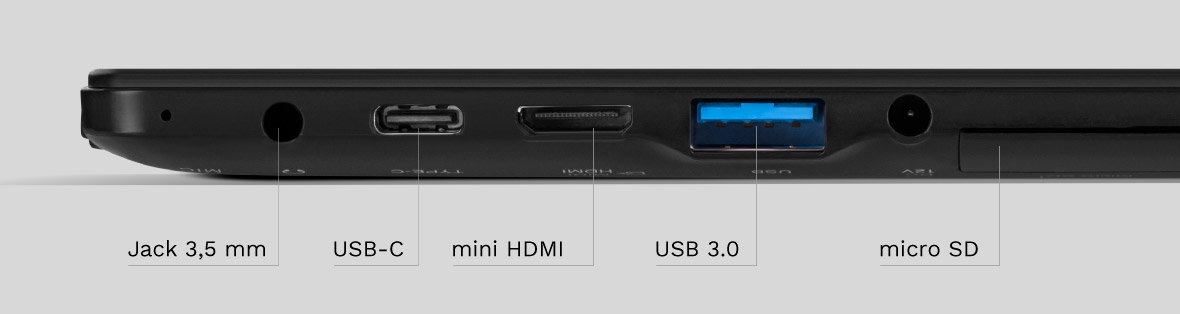 Tablet Kruger&Matz z czytnikiem kart SD i mini HDMI