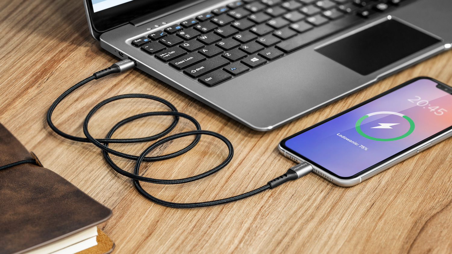 Kabel USB C – Lightning Kruger&Matz 