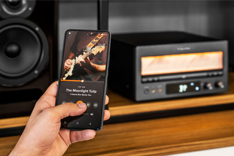 Klasyka i nowoczesność Mini wieża na Bluetooth