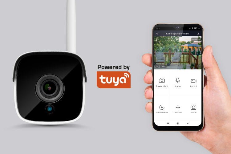 Smart home Kamera zewnętrzna bezprzewodowa