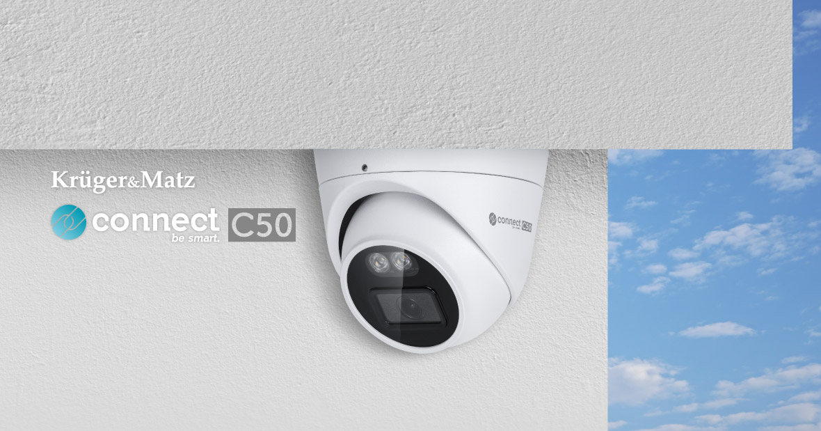 Zewnętrzna kamera WiFi Kruger&Matz Connect C50