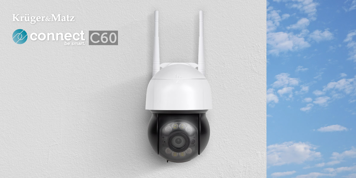 Kamera Wi-Fi zewnętrzna Kruger&Matz Connect C60 Kamera Wi-Fi zewnętrzna Kruger&Matz Connect C60