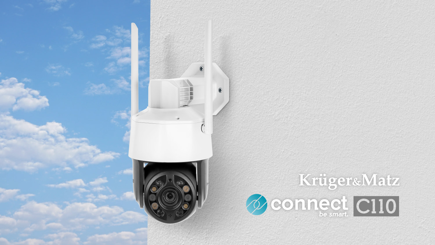 Kamera Wi-Fi zewnętrzna Kruger&Matz Connect C110