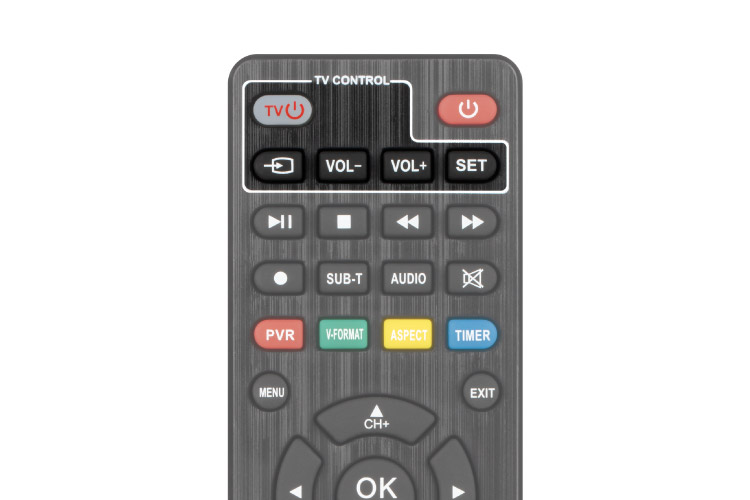 TV CONTROL - ovládanie jedným diaľkovým ovládačom