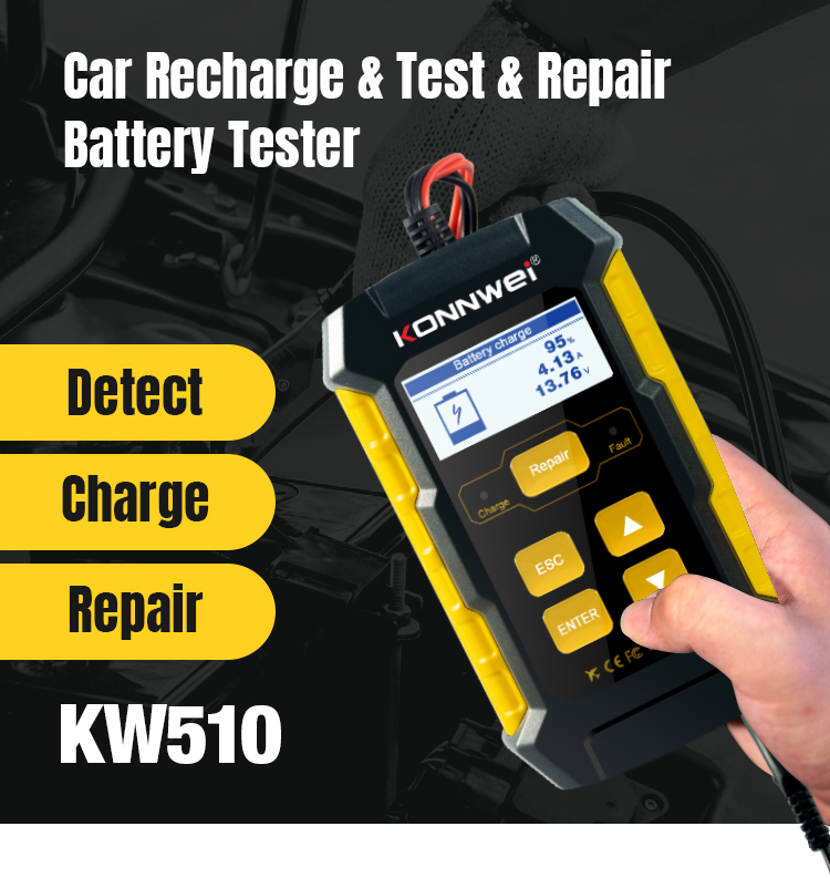 Konnwei KW510 battery tester