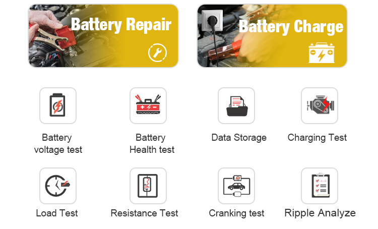 Konnwei KW510 battery tester