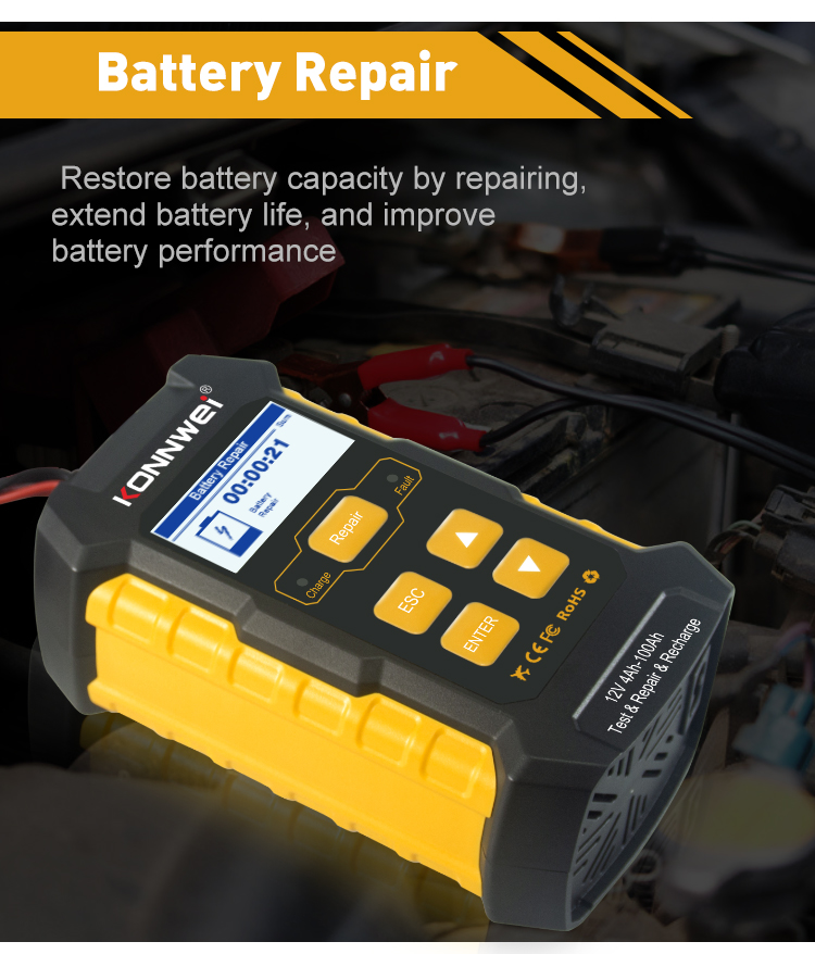 Konnwei KW510 battery tester