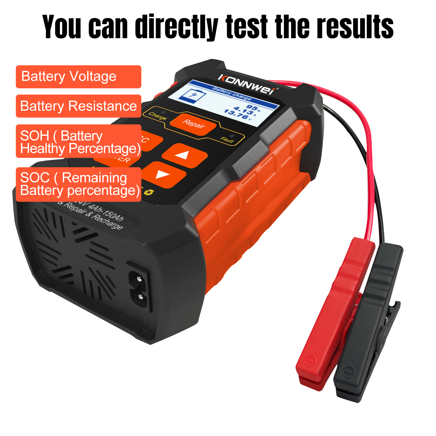 Konnwei KW520 Tester baterii Konnwei KW520