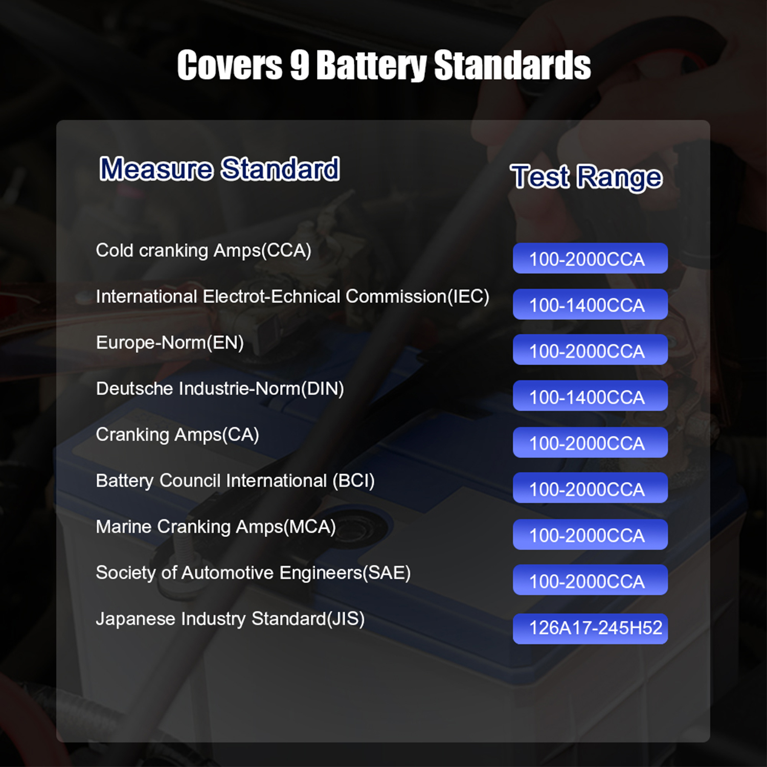 Konnwei KW520 battery tester