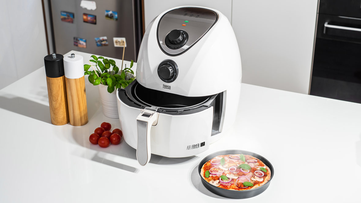 Forma do pizzy do frytkownicy beztłuszczowej Teesa Air Fryer Forma do pizzy do frytkownicy beztłuszczowej Teesa Air Fryer