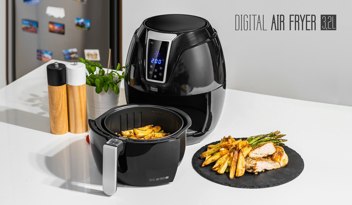 Frytkownica beztłuszczowa Teesa Digital Air Fryer