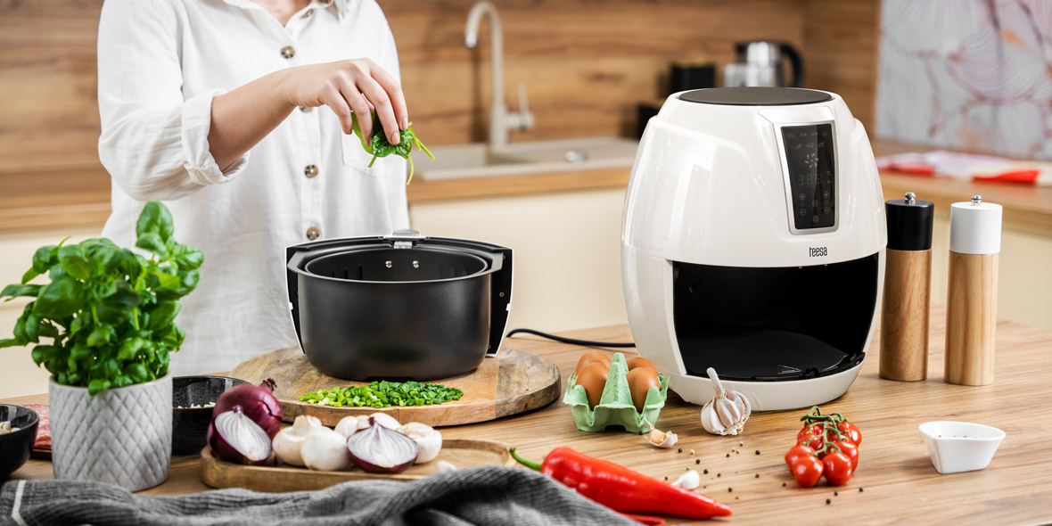 Frytkownica beztłuszczowa Teesa Digital Air Fryer Frytkownica beztłuszczowa Teesa Digital Air Fryer