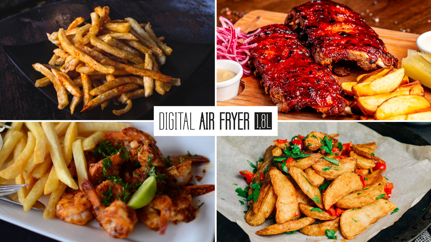 Frytkownica beztłuszczowa Teesa Digital Air Fryer Frytkownica beztłuszczowa Teesa Digital Air Fryer