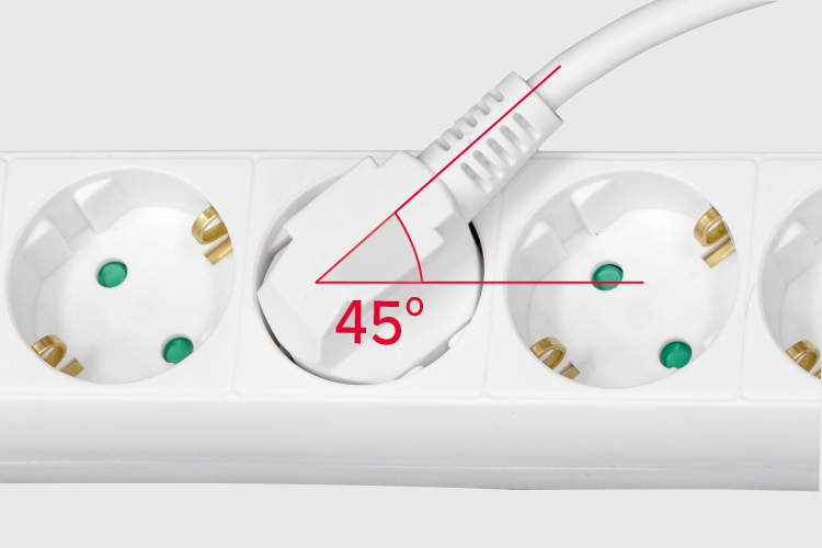 Кутові розетки
