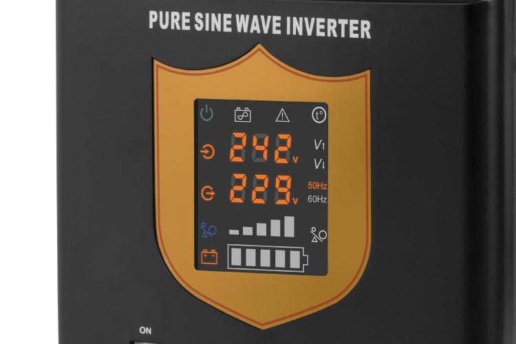 Zasilacz awaryjny z wyświetlaczem