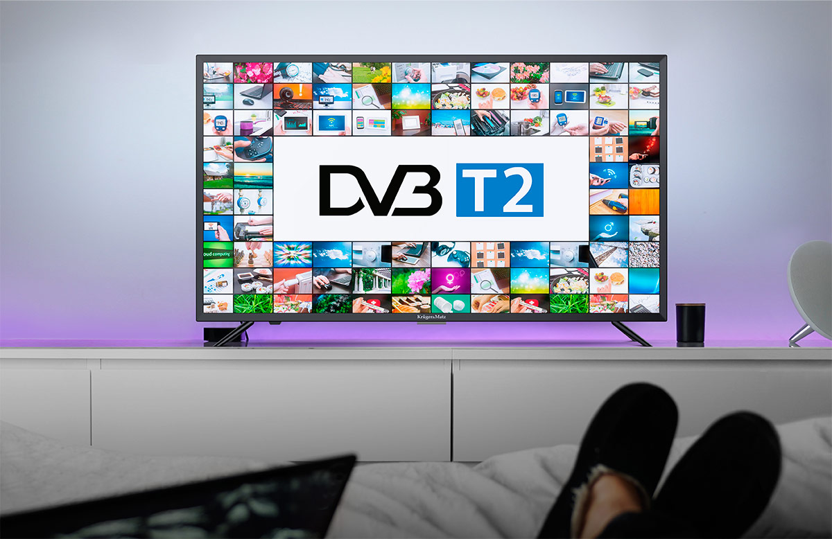 Wiedząc jak ważna jest uniwersalność i komfort użytkowania, 32-calowy telewizor Kruger&Matz został wyposażony w tuner DVB-T2, który pozwoli na odbiór kanałów cyfrowej telewizji naziemnej. Teraz nie musisz już martwić się o zakup dodatkowych urządzeń! 