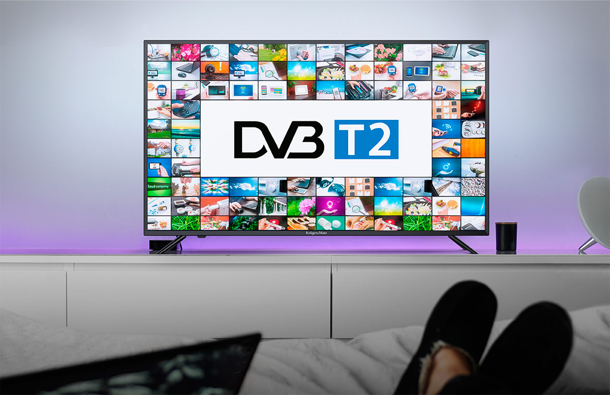 Wiedząc jak ważna jest uniwersalność i komfort użytkowania, 22-calowy telewizor Kruger&Matz został wyposażony w tuner DVB-T2, który pozwoli na odbiór kanałów cyfrowej telewizji naziemnej. Teraz nie musisz już martwić się o zakup dodatkowych urządzeń! 