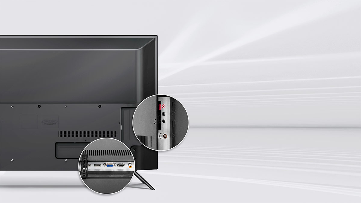 Cyfrowa telewizja to za mało? Porty, w jakiej został wyposażony telewizor Kruger&Matz, znacznie rozbudowują możliwości tego urządzenia. Posiada ono między innymi popularne i wydajne złącze HDMI, które  zagwarantują wysoką jakość przesyłanego obrazu. 