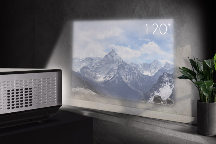 Projektor domowy LED full HD Kruger&Matz 120”