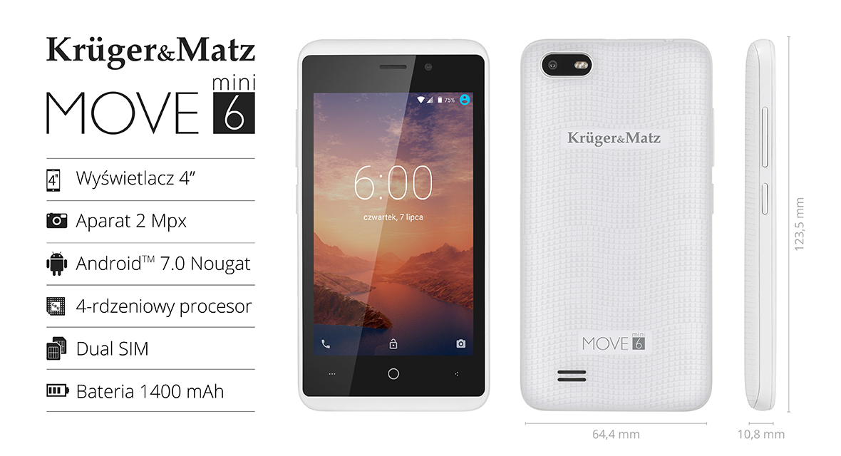 Smartfon Kruger&Matz LIVE 5+