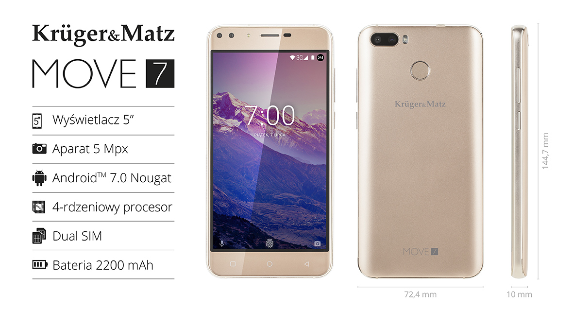 Smartfon Kruger&Matz MOVE 7
