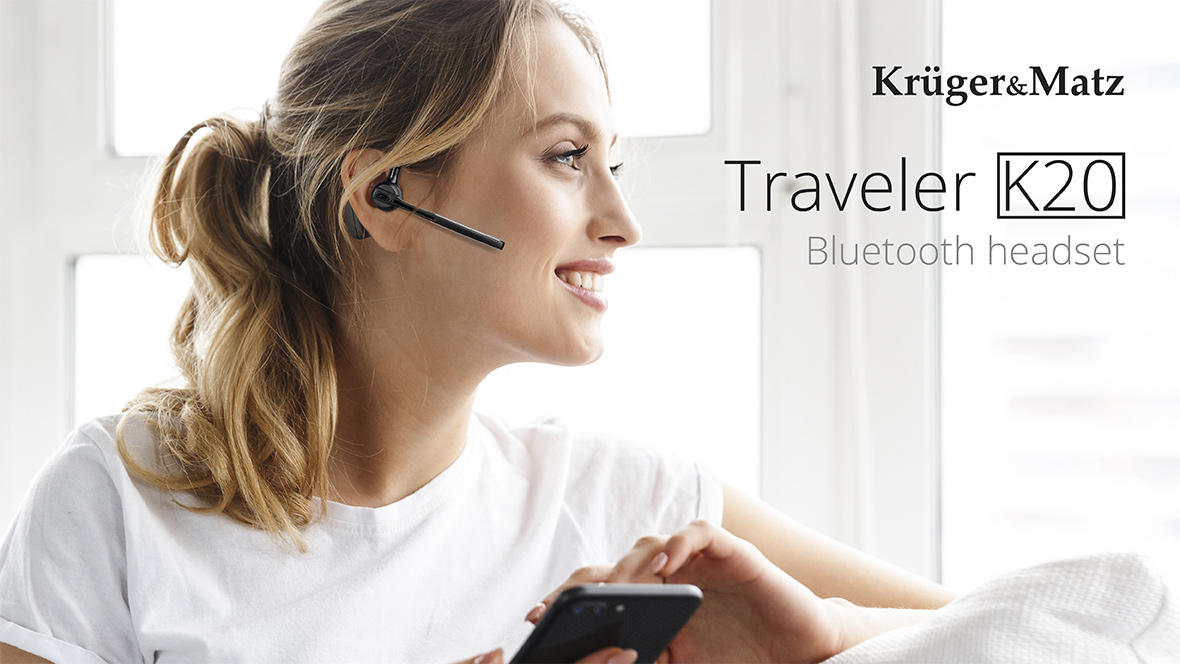 Zestaw słuchawkowy Kruger&Matz Traveler K20