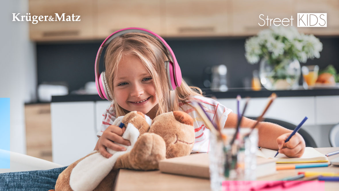 Słuchawki bezprzewodowe dla dzieci Kruger&Matz Kids
