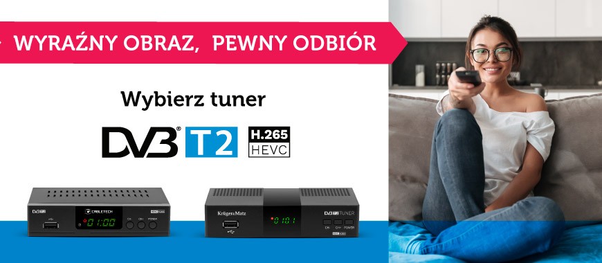 Sprawdź tunery DVB-T2