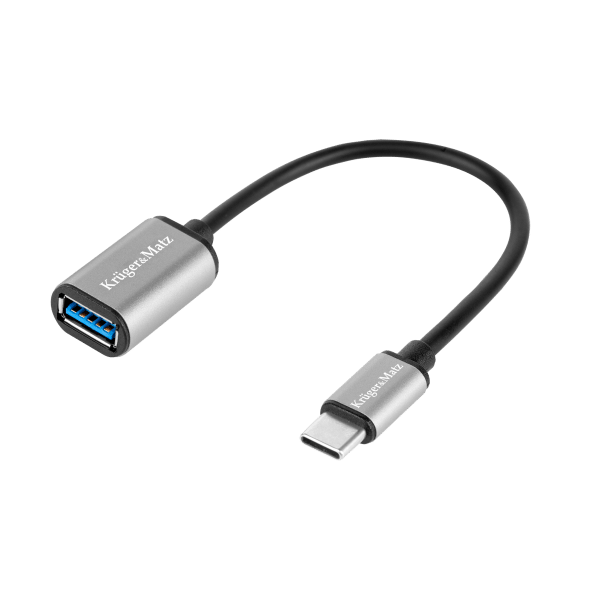 Adapter gniazdo USB 3.0 A - wtyk USB typu C OTG Kruger&Matz Basic