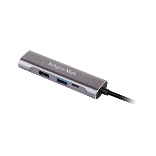 Adapter (HUB) USB typu C na HDMI/USB3.0/USB2.0/C port