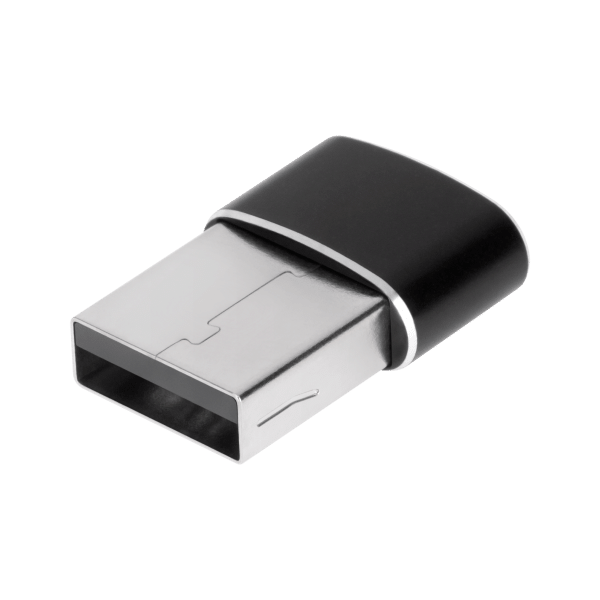 Adapter przejściówka USB - USB Typu C czarny
