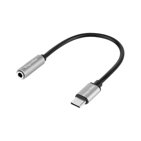 Adapter wtyk USB typu C - gniazdo jack 3.5 stereo Kruger&Matz Basic