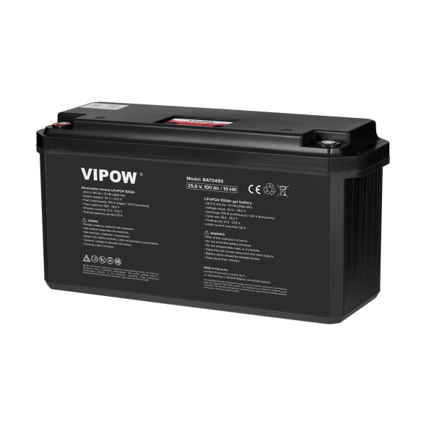 Akumulator LiFePO4 100Ah 25.6V z BMS