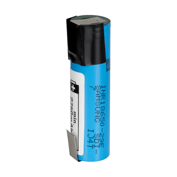 AKUMULATOR SAMSUNG 18650 2750mAh 3,7V z blaszkami INR18650-29E-FT