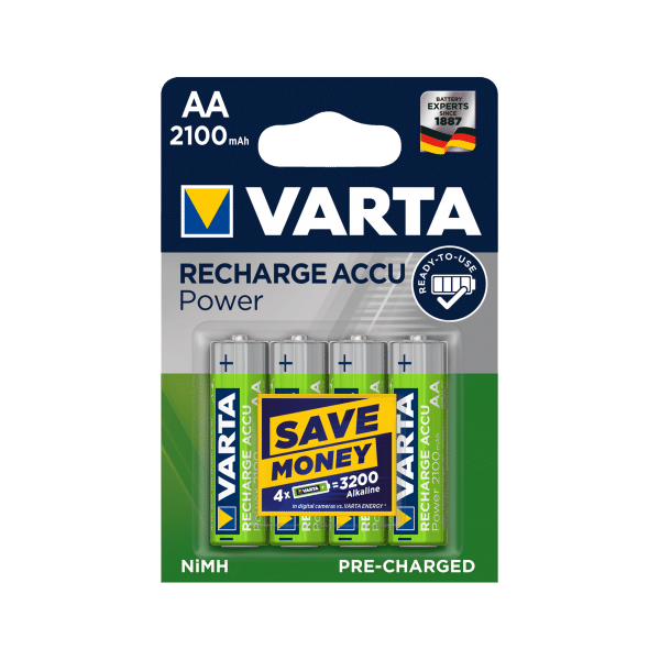 Akumulator VARTA AA 2100mAh 4szt./bl.