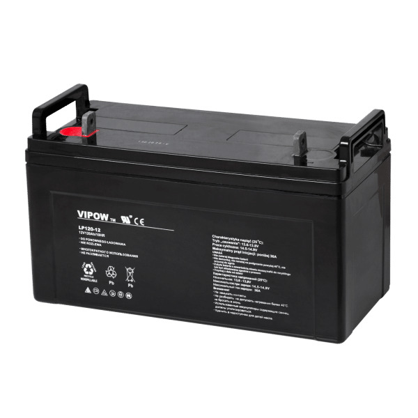 Akumulator żelowy VIPOW 12V 120Ah