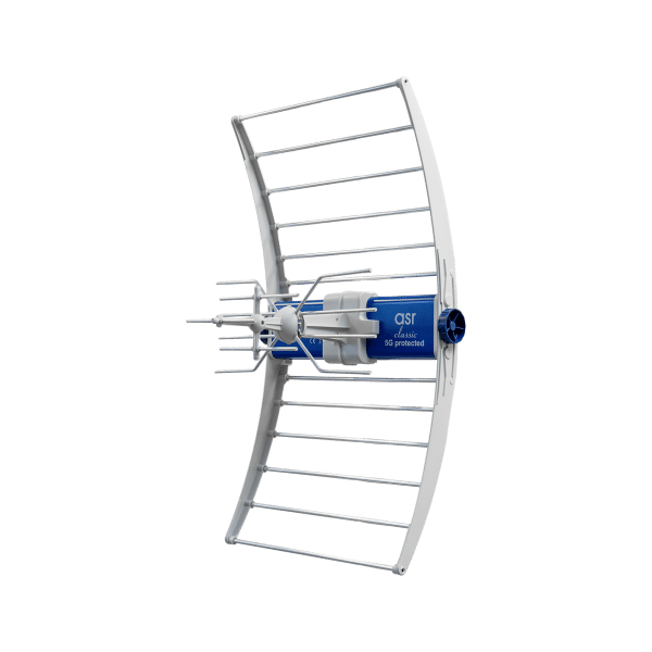 Antena TV DVB-T/T2 ASR Classic 5G PROTECTED z zasilaczem ZZA-7 Telkom Telmor