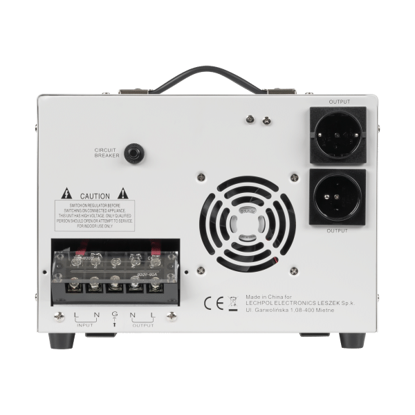 Automatyczny stabilizator napięcia KEMOT MSER-10000 (10000 VA, serwomotor)